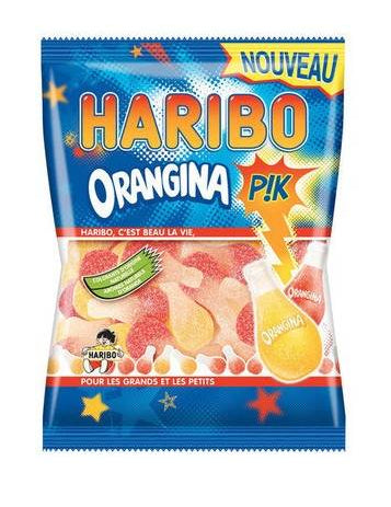 Orangina Pik Haribo Candy