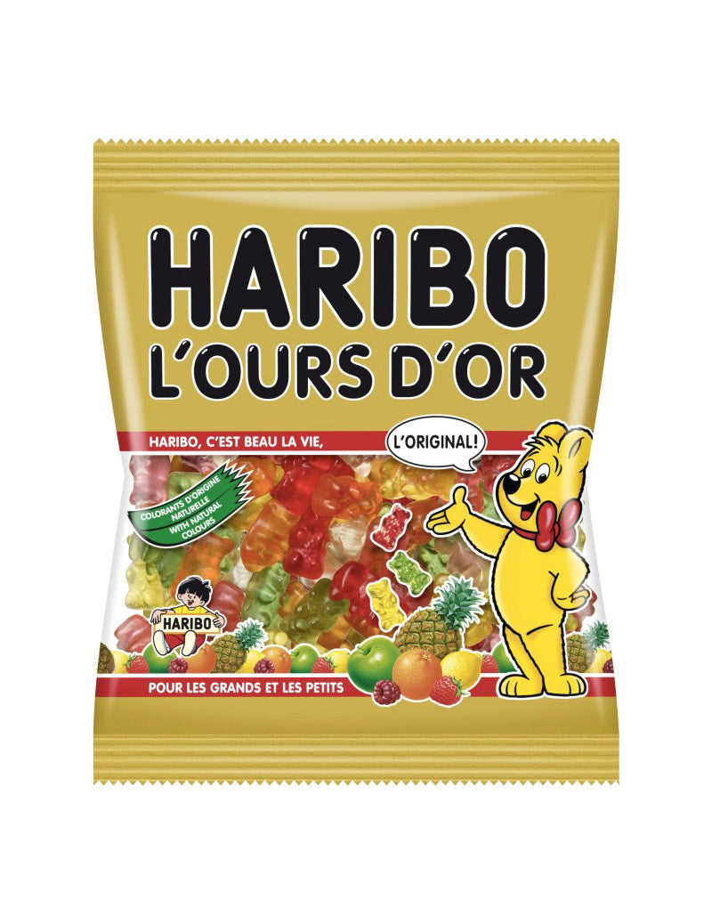 Haribo cukorkás táska Az arany medve 120 g.