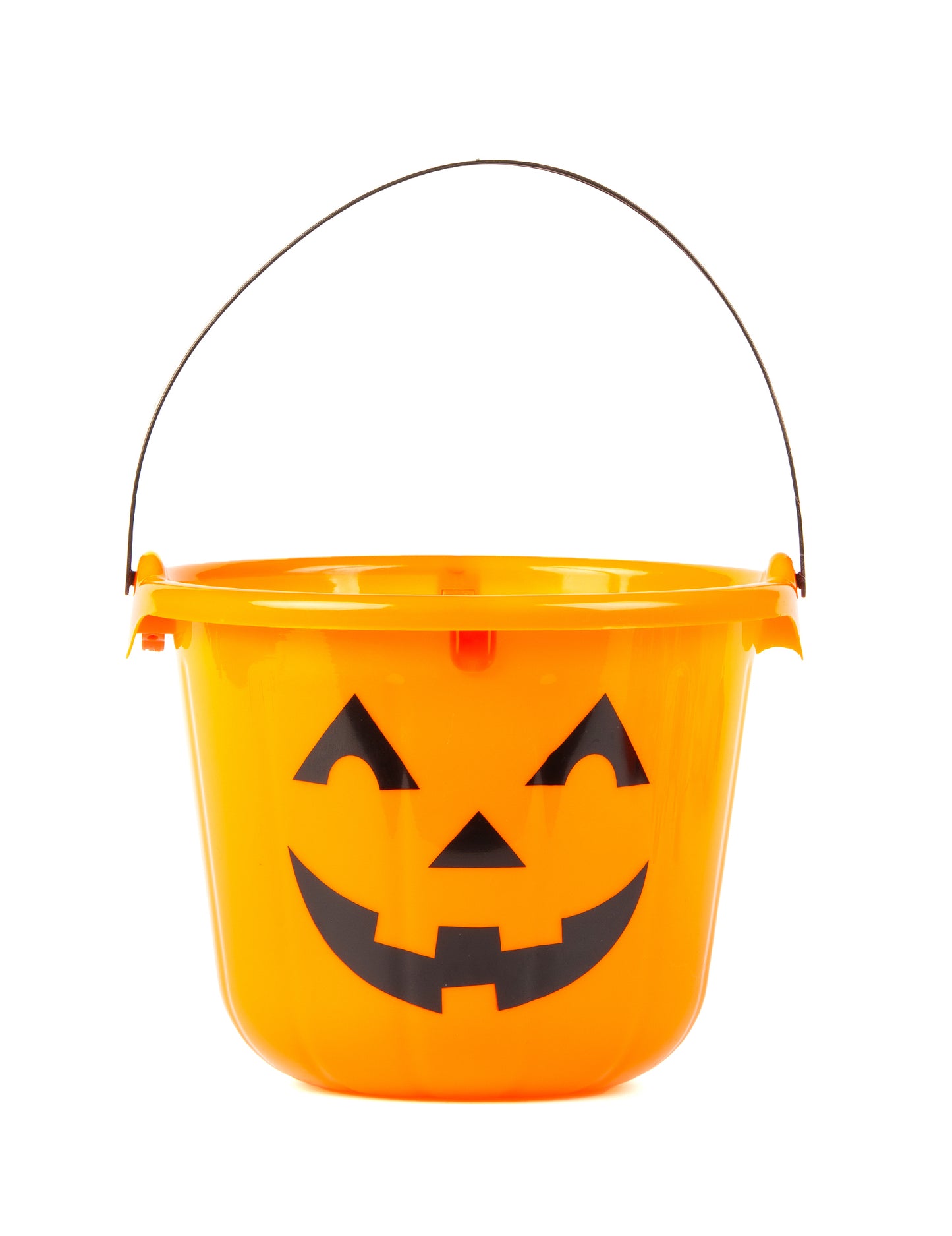 LED Pumpkin Bucket 22 x 17 cm Halloween