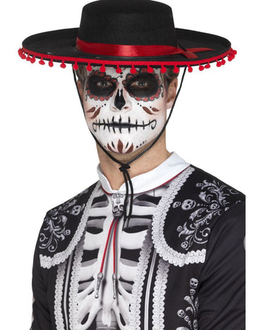 Sombrero dia de los muertos felnőtt