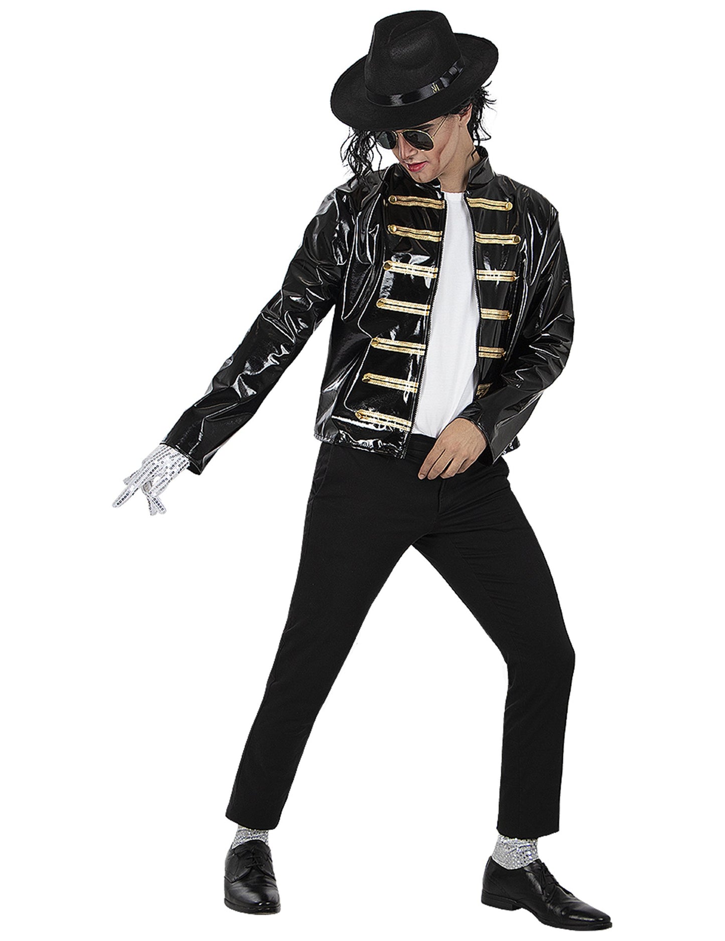 Felnőtt Michael Jackson fekete kabát